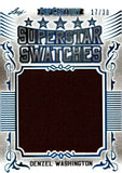 2021 Denzel Washington Leaf Pop Century Relic STAR STUDDED SWATCHES 17/30 #SS-16 TRAINING DAY