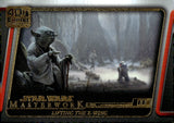 2020 Lifting the X-Wing Topps Star Wars MASTERWORK #ESB-18 02/25 LEATHER