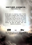 2025 Mother Aniseya The Acolyte Topps Star Wars Chrome #94 46/50 GOLD ATOMIC REFRACTOR