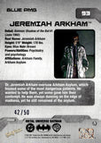 2025 Jeremiah Arkham Upper Deck Batman SkyBox Metal 42/50 #93 BLUE PMG PRECIOUS METAL GEM