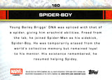 2026 Spider-Boy Topps Marvel Chrome #160 108/275 YELLOW REFRACTOR
