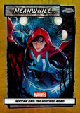 2026 Wiccan and the Withces' Road Topps Marvel Chrome MEANWHILE... #MW-08 41/50 GOLD REFRACTOR