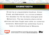 2026 Sabretooth Topps Marvel Chrome #144 60/61 MARVEL LOGOFRACTOR