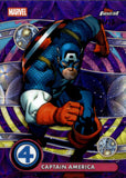 2026 Captain America Topps Finest Fantastic Four #NZ-020 66/75 Purple Kaleidoscope Refractor NEGATIVE ZONE UNCOMMON