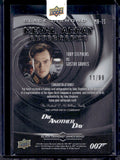 2024 Toby Stephens as Gustav Graves Upper Deck Black Diamond 007 #MA-TS 11/99 DIE ANOTHER DAY