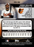 2025 Cedric Mullins Topps Stadium Club Baseball #SCBA-CMU YELLOW BALTIMORE ORIOLES