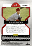2022 Shohei Ohtani Panini Prizm Baseball #41 PURPLE PRIZM LOS ANGELES ANGELS