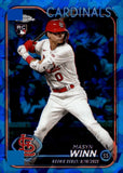 2024 Masyn Winn Rookie Topps Chrome Sapphire Baseball #USCS272  ST. LOUIS CARDINALS