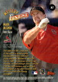 1998 Mark McGwire Topps Finest Baseball #M7 MYSTERY BOARDER ST. CARDINALS