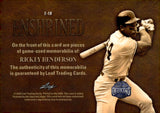 2025 Rickey Henderson Relic Leaf Bronx Legacy 7/9 #E-18 New York Yankees