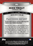 2010 Mike Trout Bowman Platinum Prospects #PP5 Los Angeles Angels (THUMBNAIL MARK)