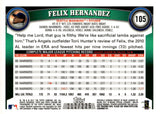 2011 Felix Hernandez Topps Chrome Baseball ATOMIC 212/225 #105 Seattle Mariners