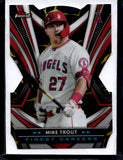 2021 Mike Trout Topps Finest Finest Careers Die Cut KINTSUKUROI BLACK GOLD REFRACTOR #FCI-10 Los Angeles Angels
