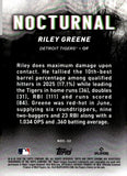 2026 Riley Greene Topps Chrome Black Baseball Nocturnal #NOC-32 Detroit Tigers
