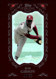 2009 Bob Gibson Topps Sterling Baseball Burgundy 02/10 #101 St. Louis Cardinals