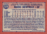 1991 Marc Newfield Topps Baseball Rookie Operation Desert Shield Edition #529 Seattle Mariners