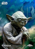 2025 Yoda Topps Chrome Sapphire Star Wars #197