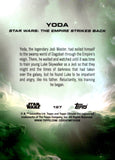 2025 Yoda Topps Chrome Sapphire Star Wars #197