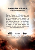 2025 Ragnar Vizsla Topps Chrome Star Wars Debut 38/99 #AV-154 Aurebesh Variant The Mandalorian