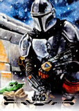 2025 The Mandalorian and Grogu Topps Star Wars Stellar Signatures Art Card #SAS-93