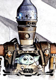 2025 IG-12 Topps Star Wars Stellar Signatures Art Card #SAS-43