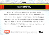 2026 Daredevil Topps Chrome Marvel Comics Green Xfractor 73/99 #025