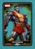 2025 Colossus Topps Chrome Marvel DEADPOOL Aqua Refractor 079/199 #6
