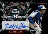 2024 Ralph Garr Auto Autograph Leaf Sports Heroes A Season to Remember Black Ice 5/8 #ASR-RG1 Atlanta Braves
