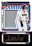 2024 Levi Clark Auto Autograph Relic Panini USA Baseball Stars and Stripes 48/50 #SS-LC
