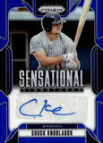 2025 Chuck Knoblauch Auto Autograph Panini Prizm Baseball Sensational Signatures Blue Prizm 41/49 #SS-CK Minnesota Twins