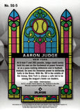 2021 Aaron Judge Panini Prizm Baseball Stained Glass #SG-5 New York Yankees