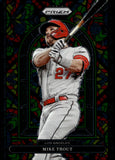 2022 Mike Trout Panini Prizm Baseball Stained Glass #SG-5 Los Angeles Angels 2