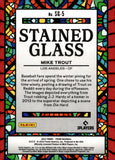 2022 Mike Trout Panini Prizm Baseball Stained Glass #SG-5 Los Angeles Angels 3