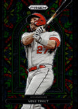2022 Mike Trout Panini Prizm Baseball Stained Glass #SG-5 Los Angeles Angels 1