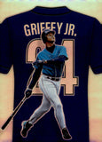 2025 Ken Griffey Jr Panini Crusade Baseball Silver Numbers #17 Seattle Mariners