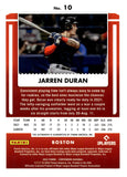 2022 Jarren Duran Auto Autograph Panini Contenders Baseball ROOKIE RC Rookie Ticket #10 Boston Red Sox