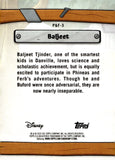 2026 Baljeet Topps Disney Neon #P&F-3 07/50 GOLD FOIL PHINEAS AND FERB