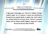2026 Fillmore Topps Disney Chrome #25 056/150 BLUE WAVE REFRACTOR CARS