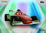 2026 Francesco Bernoulli Topps Disney Neon #94 132/150 PINK GREEN BLUE FOIL CARS 2