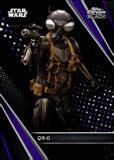 2023 Q9-0 Topps Star Wars Chrome Black #12 050/125 PURPLE