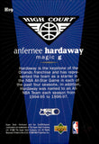 1998-99 Anfernee Hardaway Upper Deck Basketball High Court 0658/1300 #H19 Orlando Magic