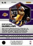 2020-21 Kentavious Caldwell-Pope Panini Mosaic Basketball #65 Genesis Los Angeles Lakers