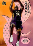 1999-00 Shaquille O'Neal Fleer Skybox EX Basketball #22 Los Angeles Lakers