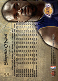 2000-01 Shaquille O'Neal Fleer Showcase #99 Los Angeles Lakers