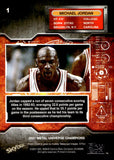 2021 Michael Jordan Upper Deck Skybox Metal Universe #1 Chicago Bulls