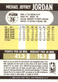 1990-91 Michael Jordan Fleer #26 Chicago Bulls