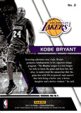 2017-18 Kobe Bryant Panini Prizm Basketball Fundamentals #2 Los Angeles Lakers