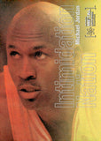 2021 Michael Jordan Upper Deck Skybox Metal Universe Champions Intimidation Nation #IN-1 Chicago Bulls