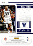 2018 Mikal Bridges Rookie Auto Autograph Panini Contenders Draft Picks Basketball #60 Villanova