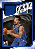 2018-19 Jalen Brunson Rookie Relic Panini Donruss Basketball Rookie Jerseys Relic #RJ-JBR Dallas Mavericks